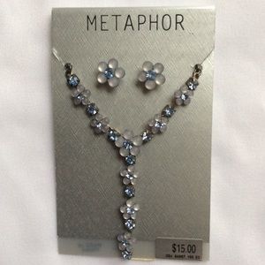 *NWT* Metaphor Necklace & Earrings Set